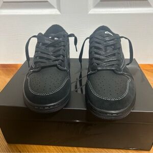 Travis Scott Air Jordan 1 Retro Low Black Phantom